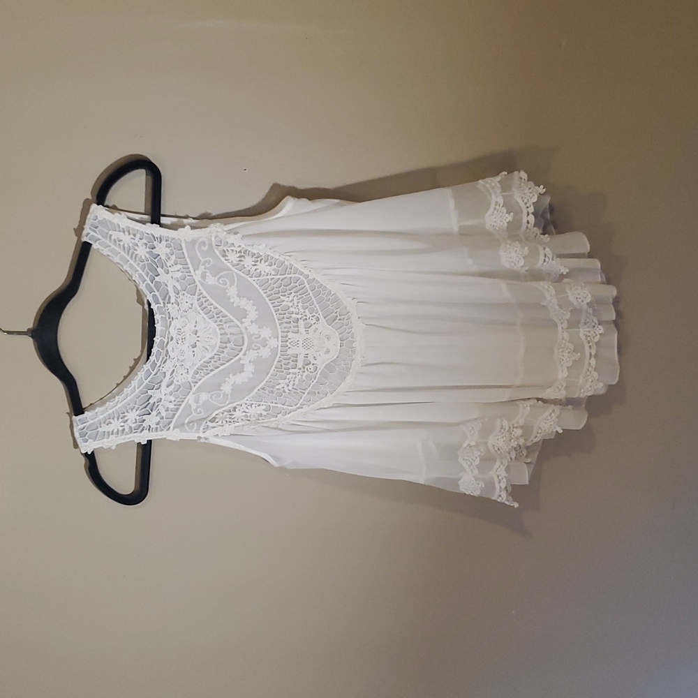 Altar'd State Ivory Lace Top